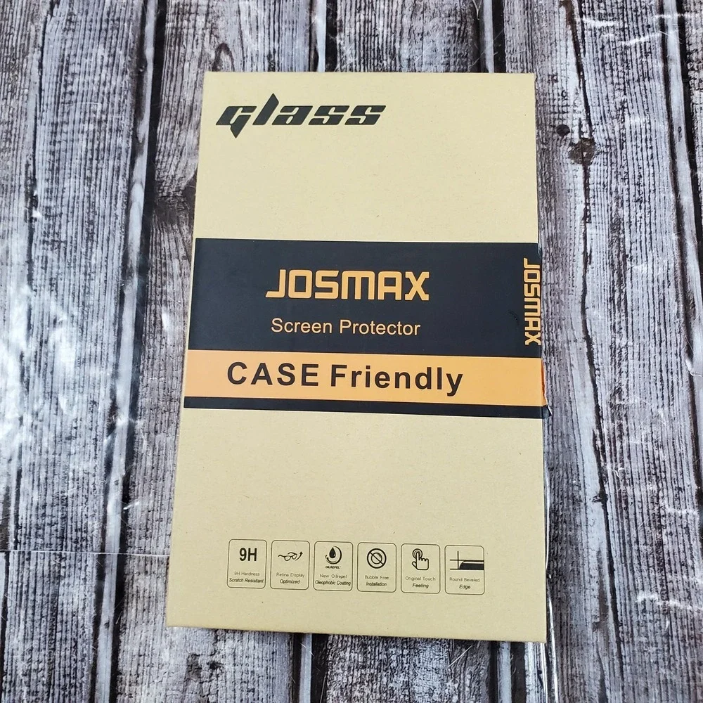 Josmax Nintendo Switch OLED Premium Tempered Glass Screen Protector (3 Pack)